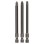 BOSCH 3-delni set bitova odvrtača ekstra-tvrdi 2607001767, PH2; PZ2; T25; 89 mm