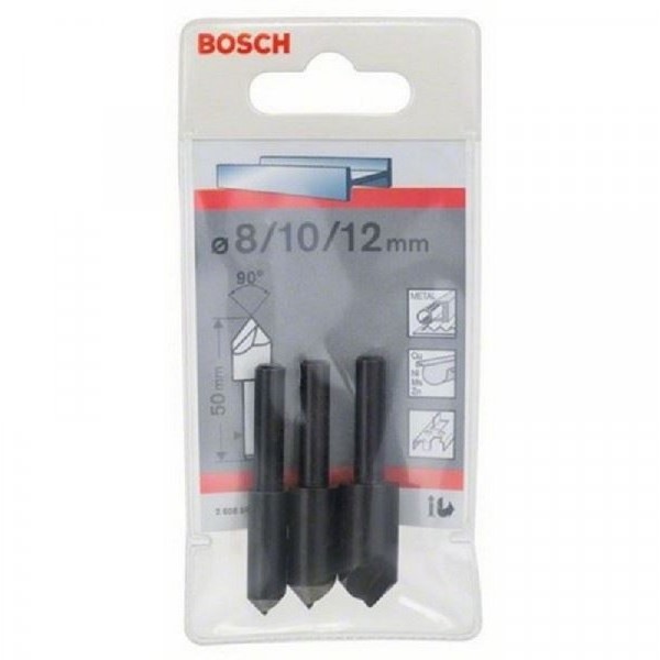 BOSCH 3-delni set konusnih upuštača 2608596667