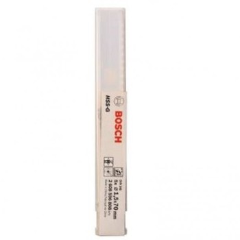 BOSCH Burgija za metal HSS-G, DIN 340 1,5 x 45 x 70 mm pakovanje od 5 komada