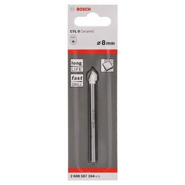 BOSCH Burgija za pločice CYL-9 Ceramic 2608587164, 8 x 80 mm