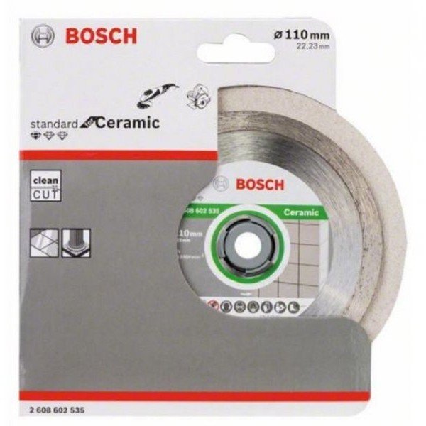 BOSCH Dijamantska rezna ploča Standard for Ceramic 110 x 22.23 x 7.5 mm