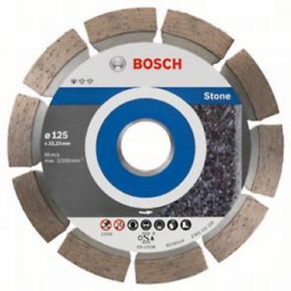 BOSCH Dijamantska rezna ploča Standard for Stone 125, 2608603236