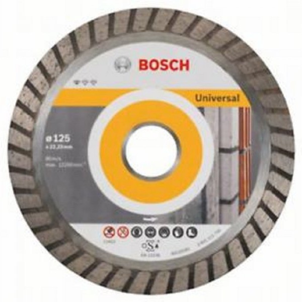 BOSCH Dijamantska rezna ploča Standard for Universal Turbo 125 x 22,23 x 2 x 10 mm pakovanje od 10 komada - 2608603250