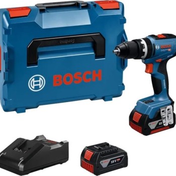 BOSCH GSB 18V-65 Professional Akumulatorska udarna bušilica-odvrtač u L-BOXX 136N, 06019N3303