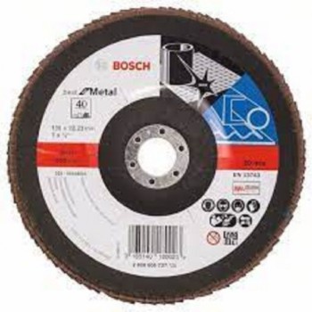 BOSCH Lamelni brusni disk X571, Best for Metal Prečnik 180 mm; granulacija 40, kolenasti - 2608606737