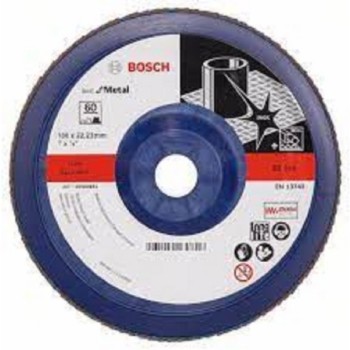 BOSCH Lamelni brusni disk X571, Best for Metal Prečnik 180 mm; granulacija 60, ravni - 2608607343