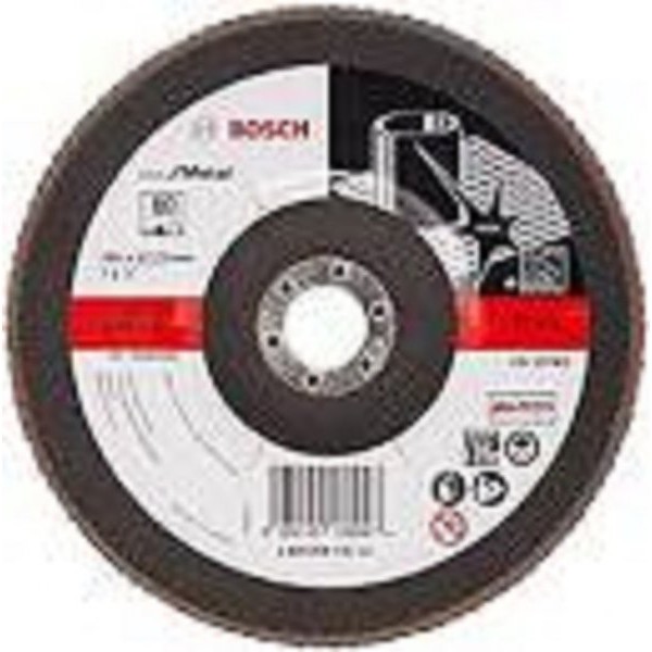 BOSCH Lamelni brusni disk X571, Best for Metal Prečnik 180 mm; granulacija 80, kolenasti - 2608606739