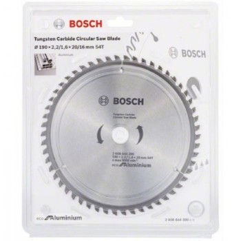 BOSCH List kružne testere Eco for Aluminium 190 x 2.4;1.6 x 20 54 T