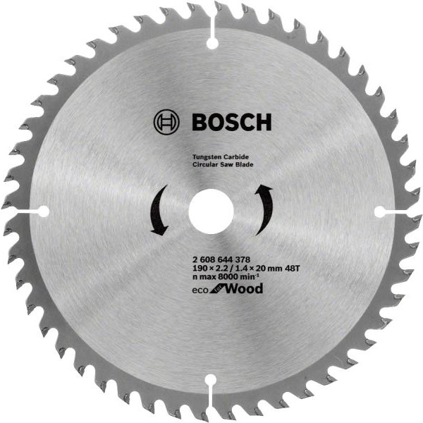 BOSCH List kružne testere Eco for Wood 190x20-48, 2608644378