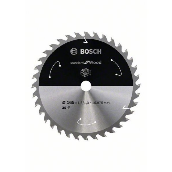 BOSCH List kružne testere za akumulatorske testere 165x15.875x1.5;1.0x36T