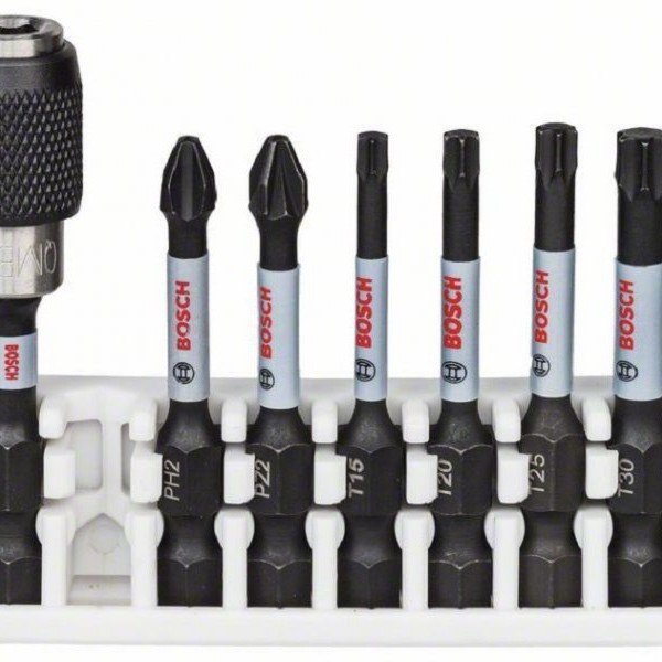 BOSCH Pakovanje Impact Control nastavaka za odvrtače, 7-delno, 1xPH2;1xPZ2;1xT15;1xT20;1xT25;1xT30 2608522327