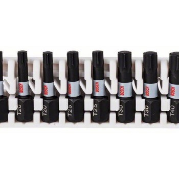 BOSCH Pakovanje Impact Control nastavaka za odvrtače, 8-delno, 1xT15;2xT20;2xT25;2xT30;1xT40 2608522322