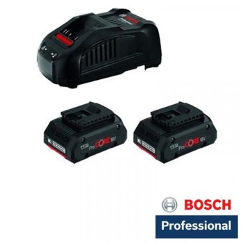 BOSCH plavi alat Bosch starter set 2 x ProCORE 18V 4,0 Ah akumulator + GAL 1880 CV brzi punjač