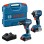 BOSCH plavi alat Set alata GDR 18V-215 + GSR 185-LI,2×2,0 Ah + GAL 18V-20 + kofer 06019N2023
