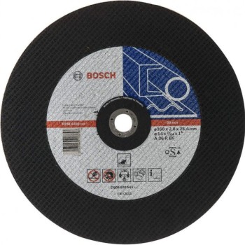 BOSCH Rezna ploča ravna Expert for Metal A 36 R BF, 355 mm, 25,40 mm, 2,8 mm - 2608600543