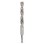 BOSCH Spiralna burgija za drvo, 1/4'' šestostrana drška 2608595524, 10 x 87 x 133 mm