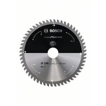 BOSCH Standard for Aluminium list kružne testere za akumulatorske testere 190x2,0x30 T56 2608837771, 190x2,0x30 T56
