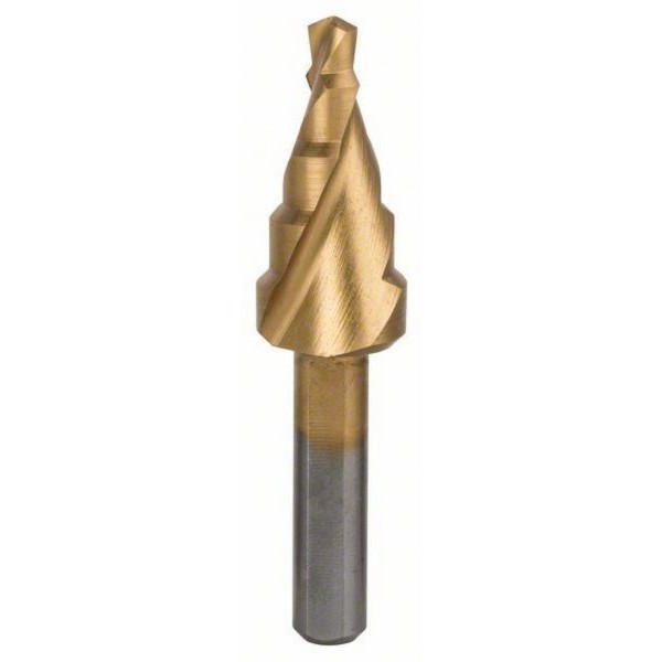 BOSCH Stepenaste burgije HSS-TiN 2608587429, 4 - 12 mm, 6,0 mm, 50 mm