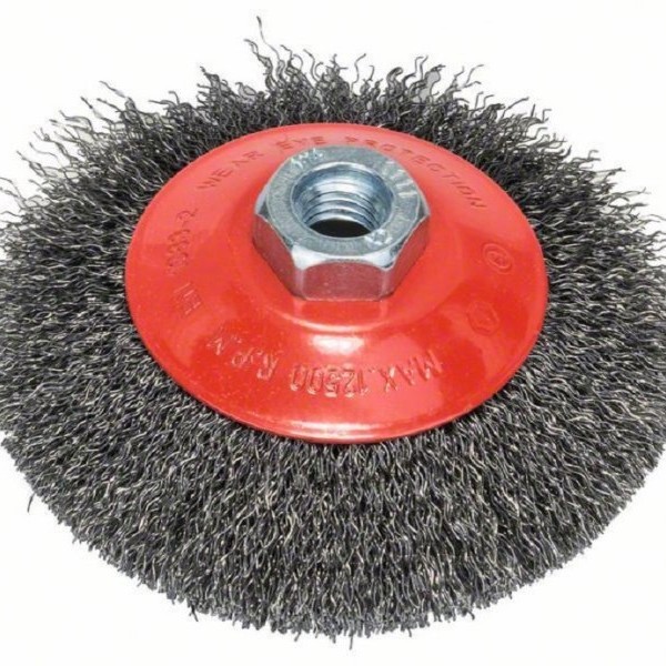 BOSCH Talasasta pljosnata četka 115, čelična 2608622101, 115 mm, 0,3 mm, M14