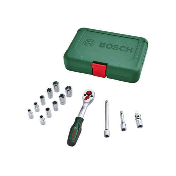 BOSCH Universal 14-delni set račne od 1/4'', 1600A02BY0