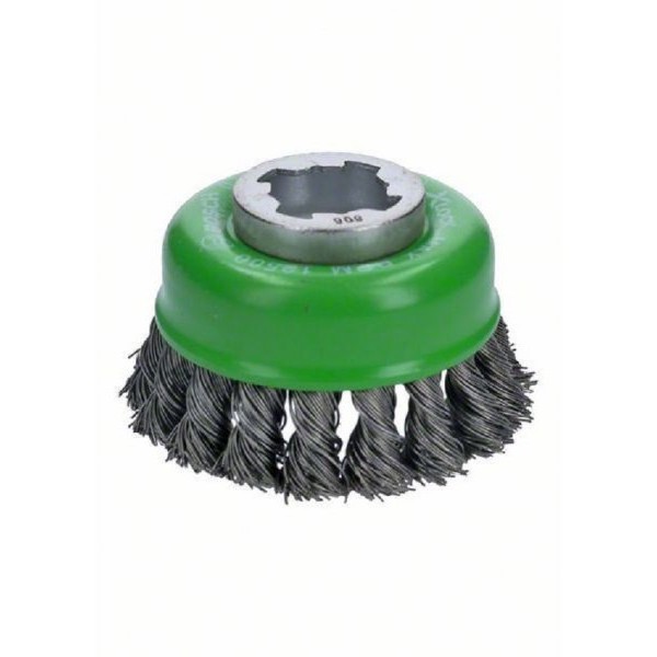 BOSCH X-LOCK lončasta četka 75 nerđajući čelik 2608620729, 75 mm, 0,5 mm, X-LOCK