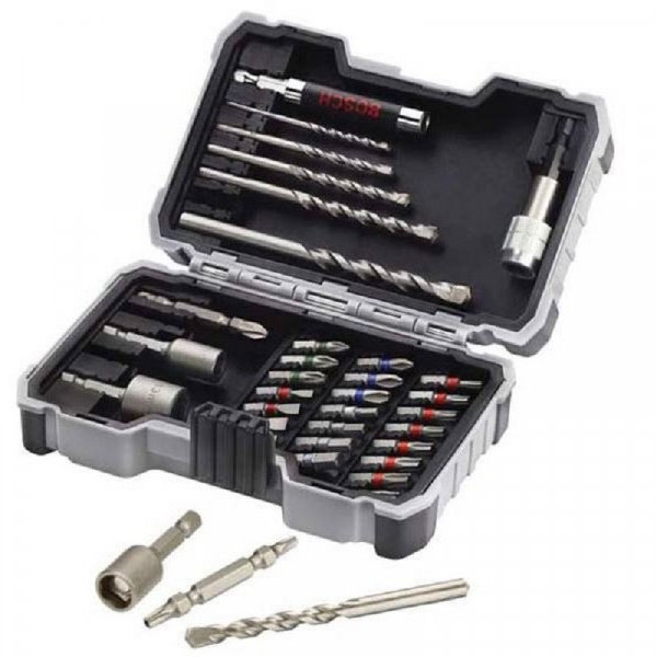 BOSCH zeleni alat 35-delni set bitova sa CYL burgijama Extra Hard 2607017326