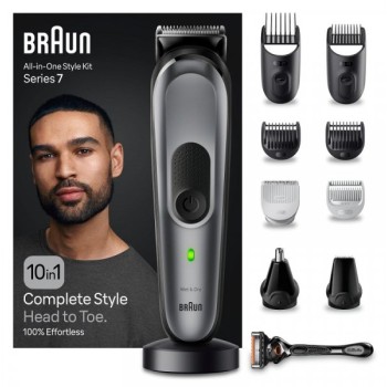 BRAUN Serija 7 MGK7420 Blk Sp Gr Box Multifunkcionalni trimer