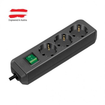 BRENNENSTUHL Razvodnik sa 3 mesta 5m 1.5mm2 + prekidač  1152900