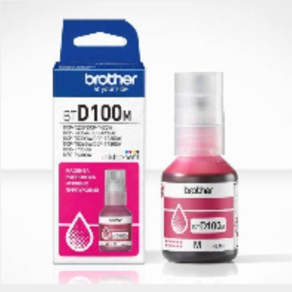 Brother BTD100M Ink bočica magenta 5k