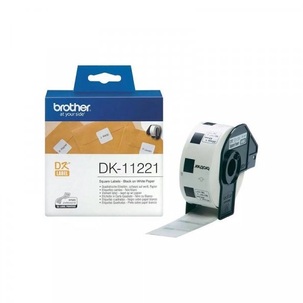 Brother DK-11221 nalepnice 23x23mm/1000 kom