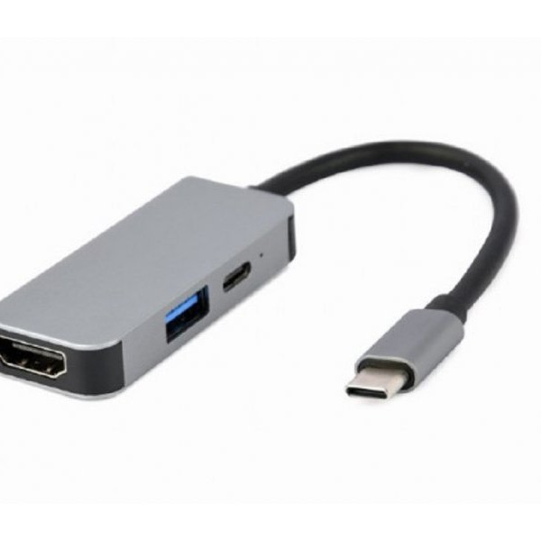CablExpert A-CM-COMBO3-02 USB-C - HDMI/USB 3.0/PD (30607)