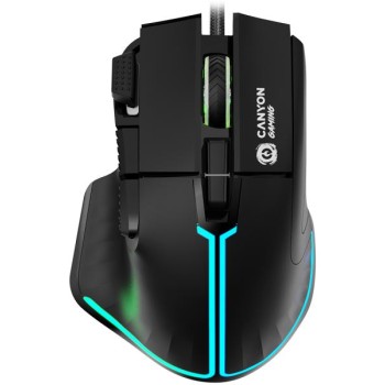 CANYON Fortnax GM-636 Crni gejmerski miš