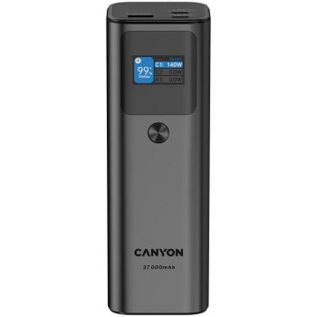 CANYON Power bank PB-2010 TFT 27000 mAh 97.2Wh PD140W QC 3.0