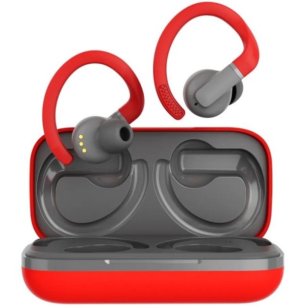 CANYON Slušalice OnRun 11 Sport Wireless charge Red
