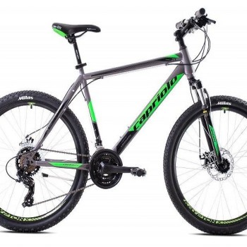 CAPRIOLO Bicikl Oxygen 26/21 sivo neon zeleno 20 920423-20