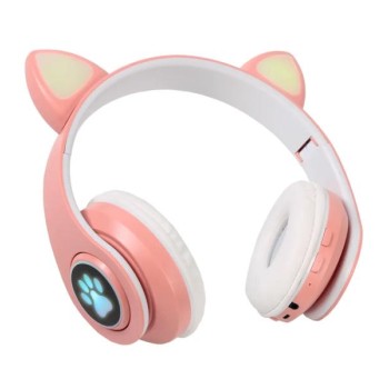 CAT Ear Bežične slušalice svetlo, Roze