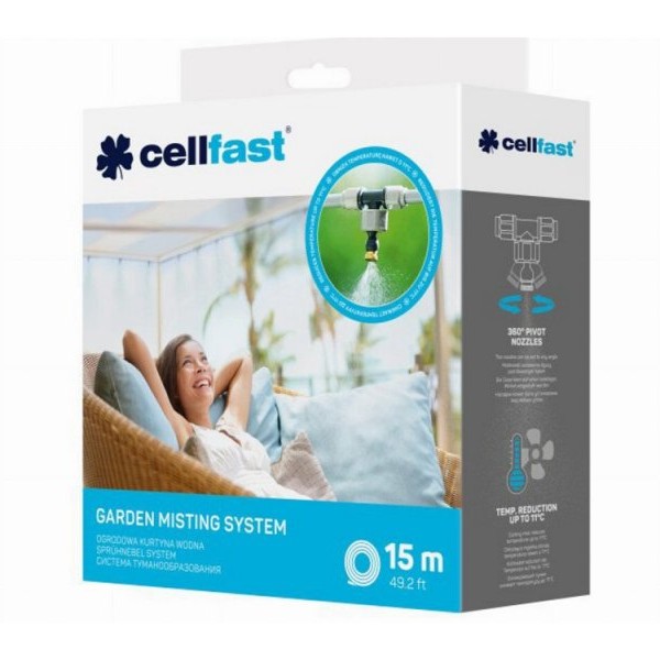 CELLFAST Sistem za raspršivanje 15 M