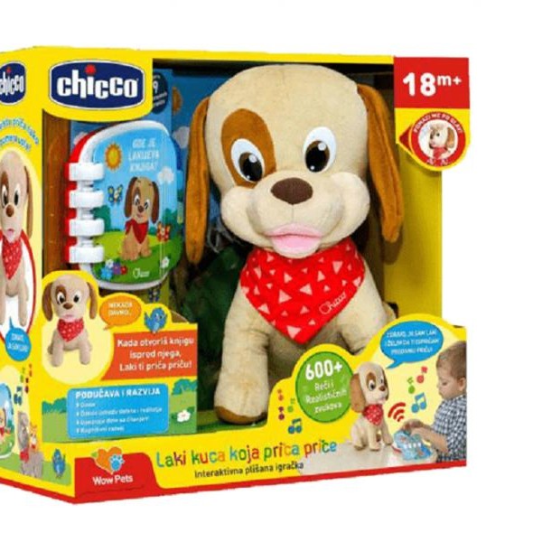 CHICCO Igračka kuca Laki (koja priča priče)