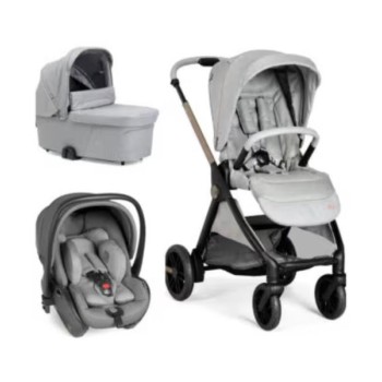 CHICCO Kolica za bebe 3u1 Trio Sistem Bellagio, Siva