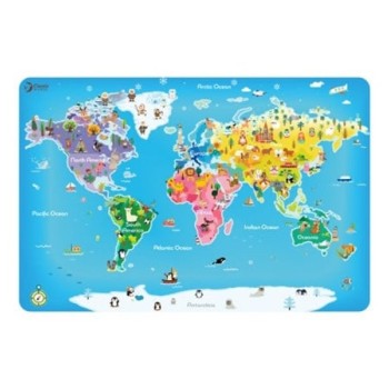 CLASSIC WORLD Drvena slagalica Mapa sveta