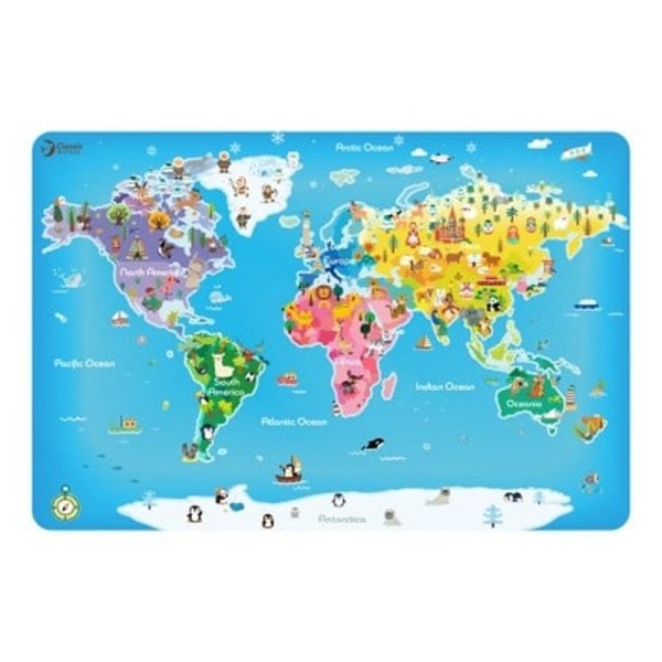 CLASSIC WORLD Drvena slagalica Mapa sveta