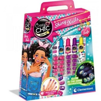 CLEMENTONI Crazy chic glow in the dark set za nokte