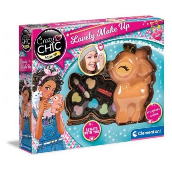 CLEMENTONI Crazy chic love pet lane šminka set