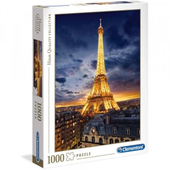 CLEMENTONI PUZZLE 1000 HQC TOUR EIFFEL -2020