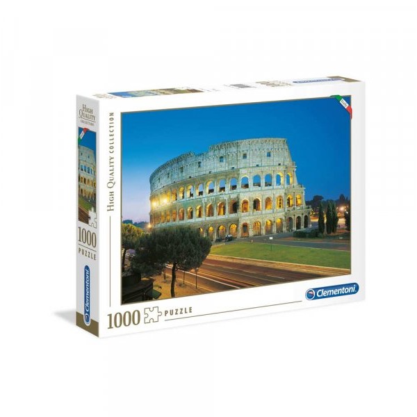 CLEMENTONI PUZZLE 1000 ITALIAN COLLECTION - ROMA- COLO