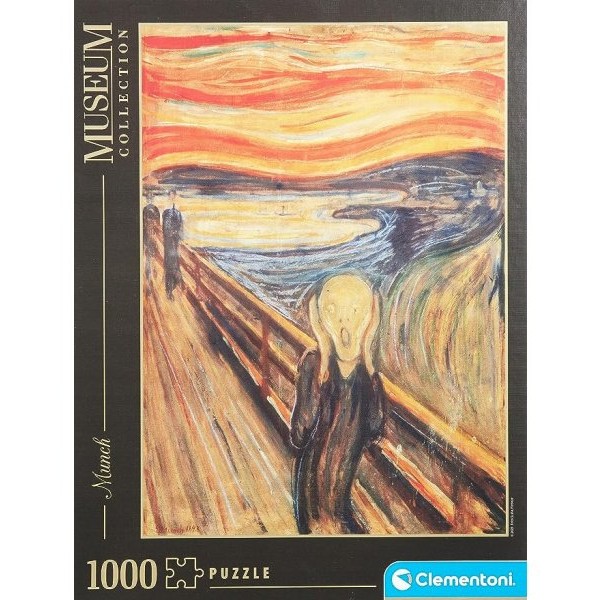 CLEMENTONI PUZZLE 1000 MUSEUM L'URLO DI MUNCH