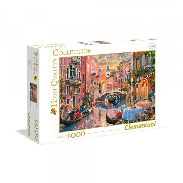 CLEMENTONI PUZZLE 6000 HQC VENICE EVENING SUNSET
