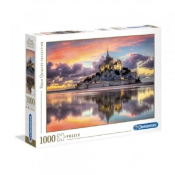 CLEMENTONI PUZZLE PZL 1000 HQC LE MAGNIFIQUE MONT SAINT-MI