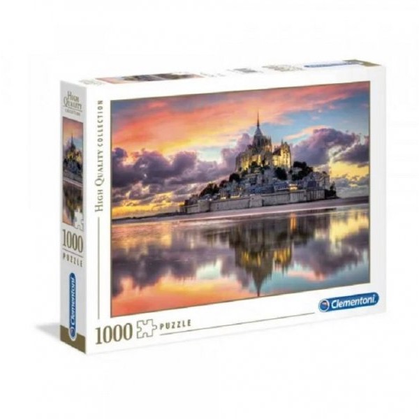 CLEMENTONI PUZZLE PZL 1000 HQC LE MAGNIFIQUE MONT SAINT-MI