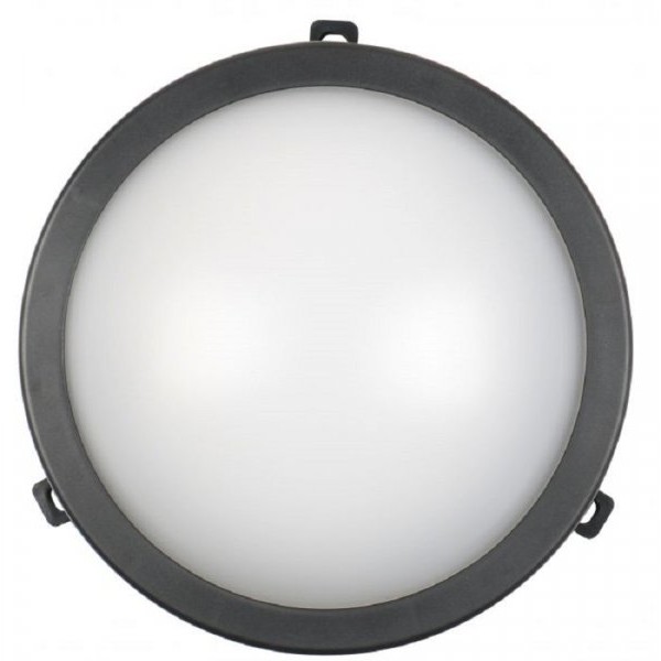 COMMEL Led svetiljka 12W,4000K,okrugla,crna